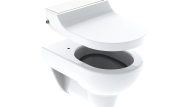 Capac WC cu funcţia de bideu inclusă, adaptabil Geberit AquaClean Tuma pentru vase WC